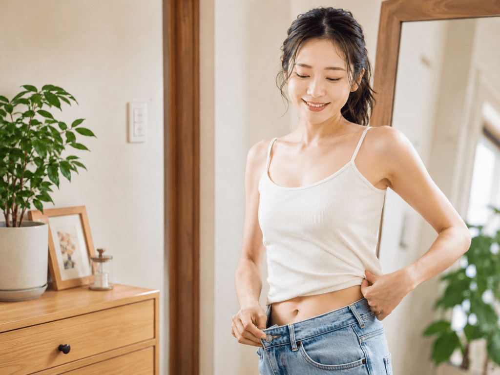 ダイエットや体型の悩みを持つ女性のイメージ
